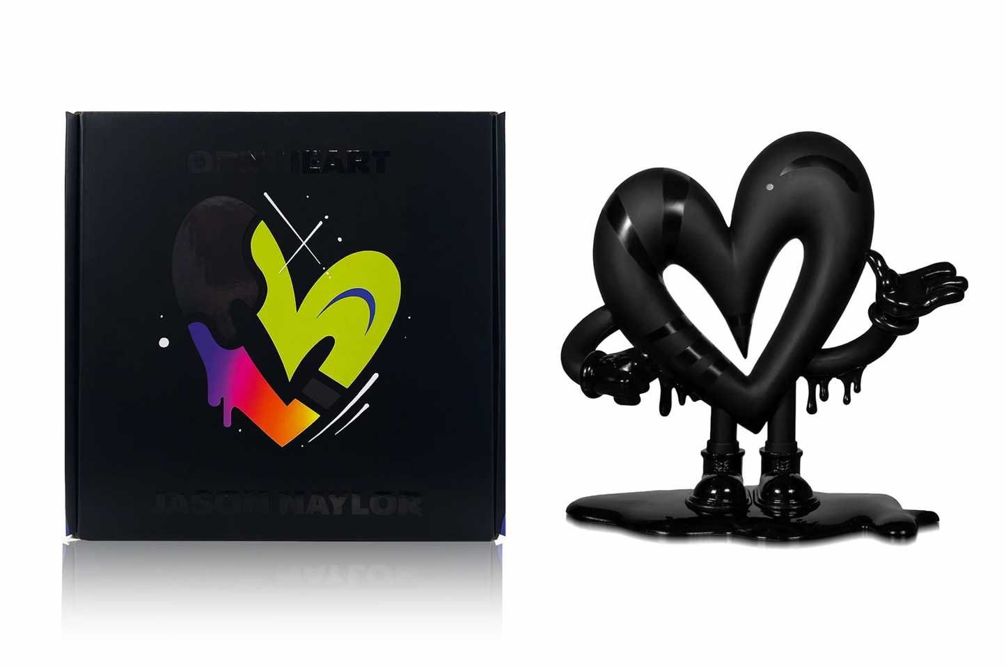 'Opn Heart' (black)
